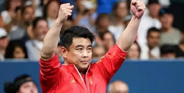 里被暴露得, 梁靖崑上来, 要不是对手